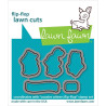 LAWN FAWN Coaster Critters Flip-Flop Cuts