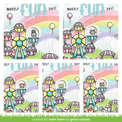 LAWN FAWN Coaster Critters Flip-Flop Cuts