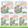 LAWN FAWN Coaster Critters Flip-Flop Cuts