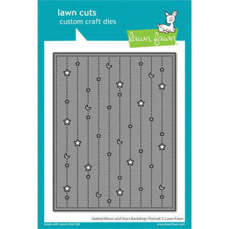 LAWN FAWN Dotted Moon & Stars Backdrop: Portrait Cuts