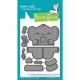 LAWN FAWN Tiny Gift Box Elephant Add-On Dies