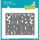 LAWN FAWN Giant Outlined Happy Birthday: Landscape Cuts