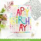 LAWN FAWN Giant Outlined Happy Birthday: Portrait Cuts