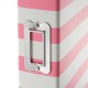 6x8 SN@P! Designer Binder Pink Stripe