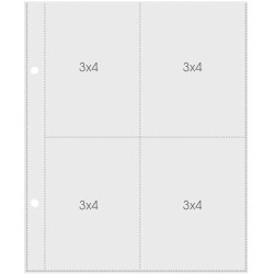 Simple Stories SN@P! Pocket Page Refills 3x4''