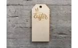 TAG in LEGNO HAPPY EASTER