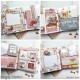 6x8 SN@P! Designer Binder Pink Stripe