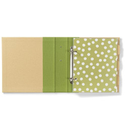 6x8 SN@P! Binder Green