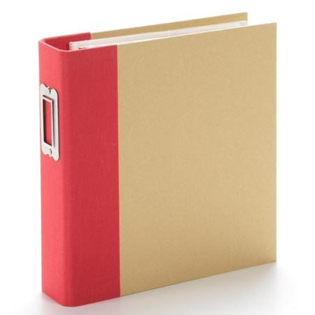 6x8 SN@P! Binder Red