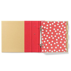 6x8 SN@P! Binder Red