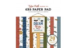 Echo Park Dream Big Little Boy Paper Pad 15x15cm