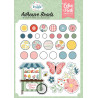 Echo Park Life Is Beautiful Adhesive Brads 25pz+5 Chipboard