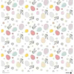 MODASCRAP PAPER PACK BUNNY KISSES 30x30cm
