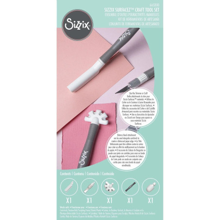 Sizzix Making Tool - Surfacez Craft Tool Set 665800