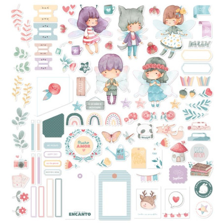 Mintopia Diecuts CHIBI EN EL BOSQUE