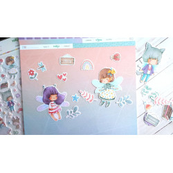Mintopia Diecuts CHIBI EN EL BOSQUE