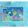 SET TIMBRO + FUSTELLA Mintopia HADA 1 CHIBI EN EL BOSQUE