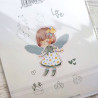 SET TIMBRO + FUSTELLA Mintopia HADA 4 CHIBI EN EL BOSQUE