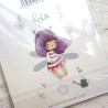 SET TIMBRO + FUSTELLA Mintopia HADA 1 CHIBI EN EL BOSQUE