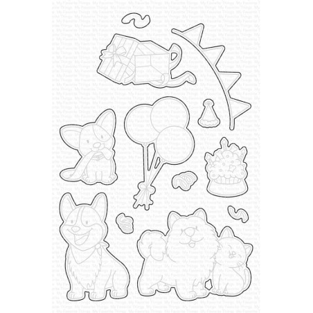 My Favorite Things Presents and Pupcakes Die-namics