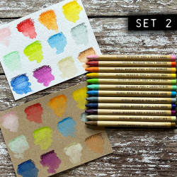 Ranger Tim Holtz Distress Watercolor Pencils 12 pc Kit 2