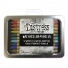 Ranger Tim Holtz Distress Watercolor Pencils 12 pc Kit 3
