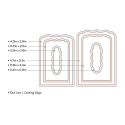 Framelits Die Set 6PK - Banners, Fancy
