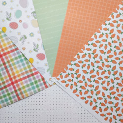 MODASCRAP PAPER PACK BUNNY KISSES 30x30cm