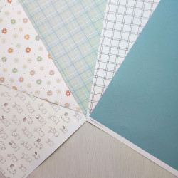 MODASCRAP PAPER PACK BUNNY KISSES 30x30cm