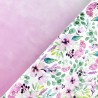 Tommy Similpelle Stampata – Fiori Rosa 2fogli