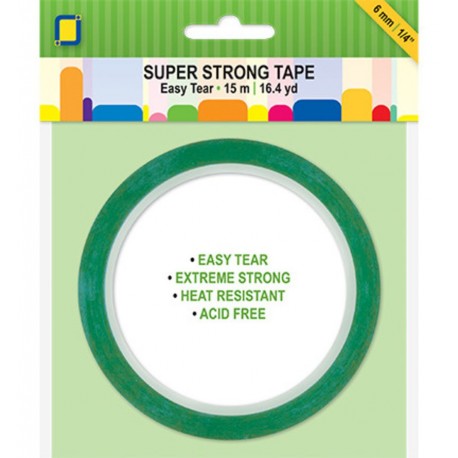 Super Strong Tape Easy Tear 15mx6mm