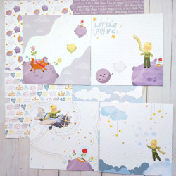 Papers For You Le Petit Prince Mini Scrap Paper Pack 20x20cm