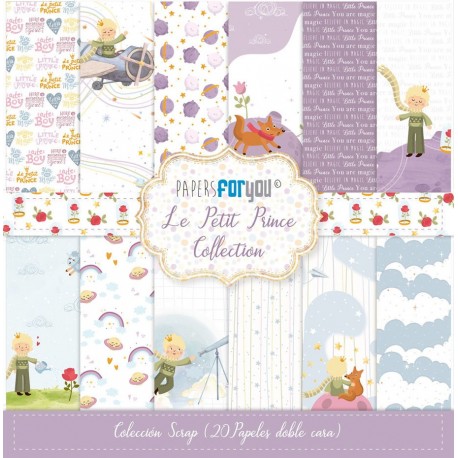 Papers For You Le Petit Prince Mini Scrap Paper Pack 20x20cm