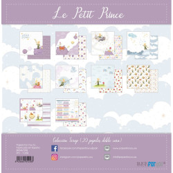 Papers For You Le Petit Prince Mini Scrap Paper Pack 20x20cm