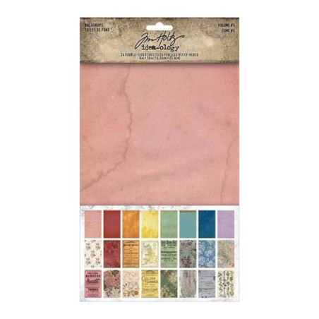Idea-ology Tim Holtz Backdrops Volume 5