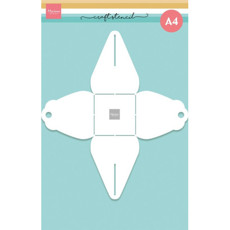 Marianne Design Craft Stencil A4 Bonbon Box