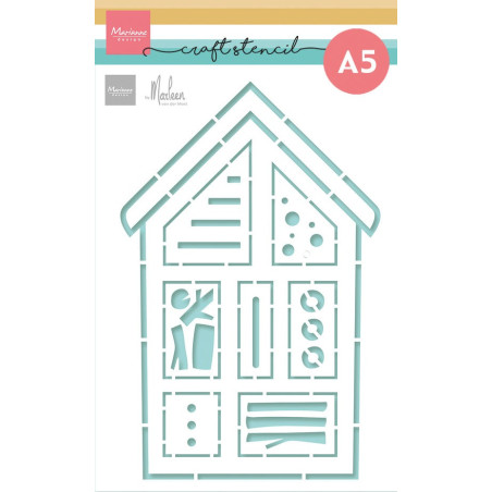 Marianne Design Craft Stencil A5 by Marleen Insect Hotel