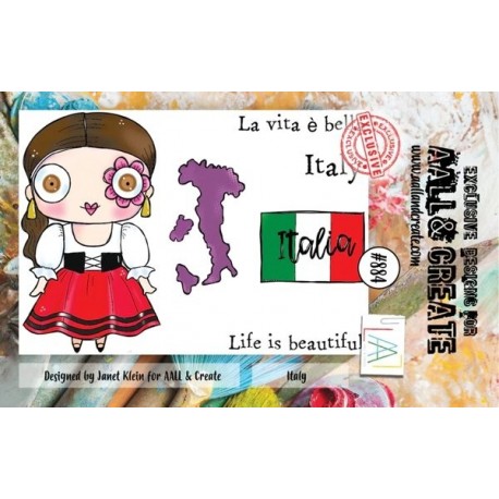 AALL & Create Stamp Set 884 Italy