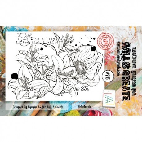 AALL & Create Stamp Set 915 Heliotropic