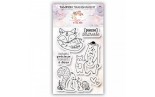 Love In The Moon Clear Stamp Forest Family