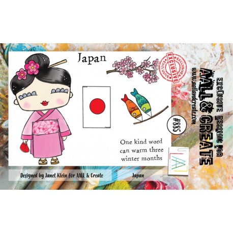 AALL & Create Stamp Set 885 Japan