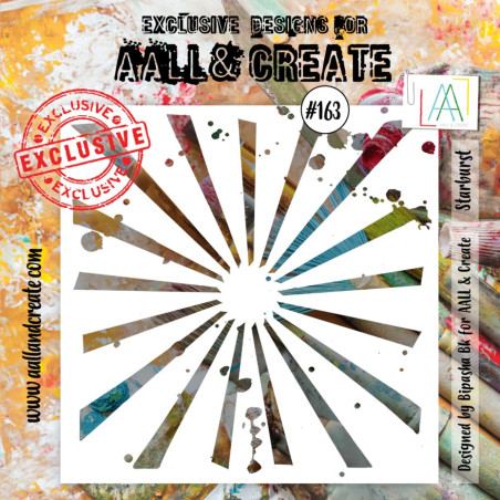 AALL & Create Stencil 163 Starburst
