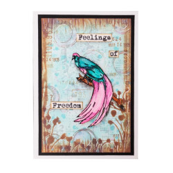 StudioLight Feelings of Freedom Clear Stamps Birds-of-Paradise nr.421