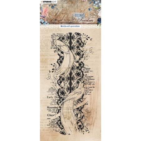 StudioLight Feelings of Freedom Clear Stamps Birds-of-Paradise nr.421