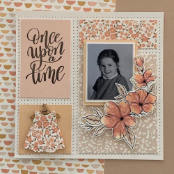 Florileges Timbro montato ONCE UPON A TIME