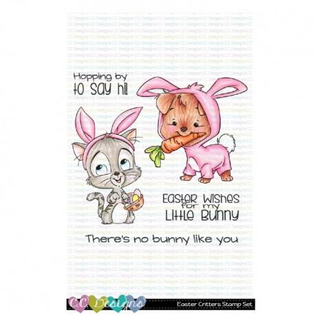 C.C. Design Easter Critters Clear Stamp