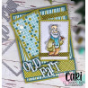 C.C. Design Retirement Clear Stamp