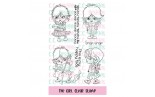 C.C. Design The Girl Clear Stamp