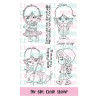 C.C. Design The Girl Clear Stamp