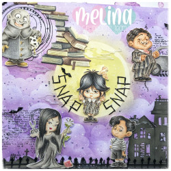 C.C. Design The Girl Clear Stamp